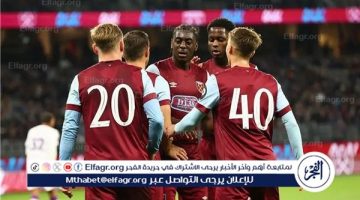 الصبح أخبار – تشكيل ويست هام أمام أستون فيلا في كأس الاتحاد الإنجليزي